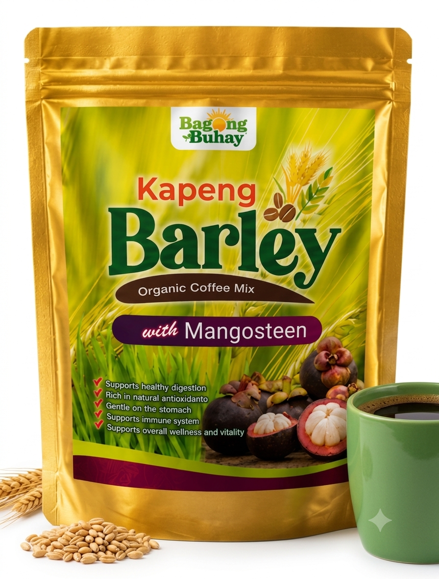 KAPENG BARLEY w/MANGOSTEEN Organic Coffee Mix